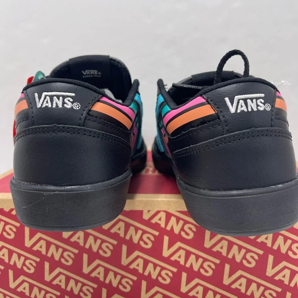 Vans Men’s Lowland Cc (Fader) Black/Multi
VN0A4TZY9OL
 Black Multicolor Sneakers - Picture 14 of 16